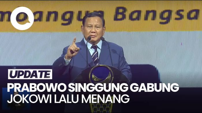 Prabowo Cerita Kalah Terus dari Jokowi Lalu Akhirnya Menang: Sorry Yee