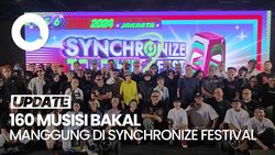 Hadirkan 160 Musisi, Synchronize Fest 2024 Angkat Tema Together Bersama