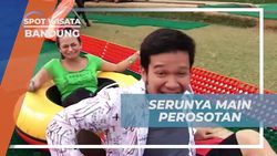 Melaju Dengan Cepat Dengan Wahana Perosotan di Kota Bandung