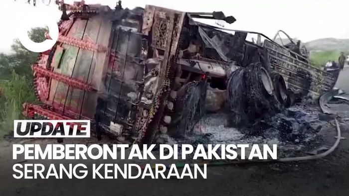 Pemberontak di Pakistan Serang Kendaraan di Jalan Raya, 39 Orang Tewas