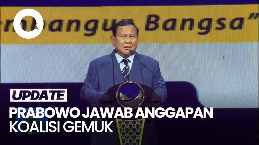 Prabowo soal Koalisi Gemuk: Bangsa Indonesia Itu Sama dengan Eropa