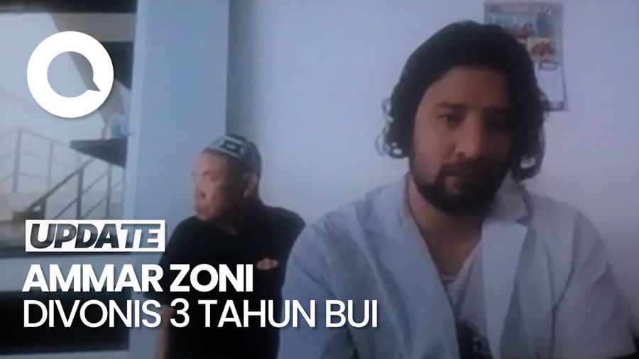 Ammar Zoni yang Pasrah Divonis 3 Tahun Bui dan Denda Rp 1 M