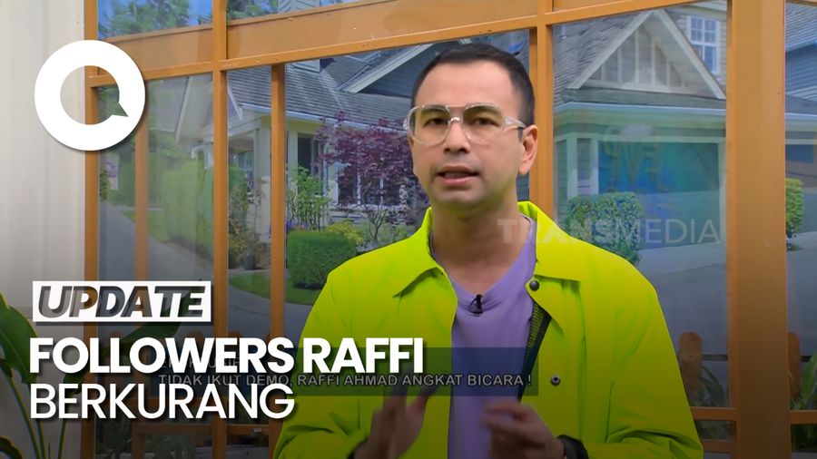 Followers Berkurang, Raffi Ahmad: Kita Memang Kadang Bersih-bersihin