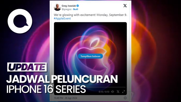 Siap-siap! iPhone 16 Series Diluncurkan 9 September