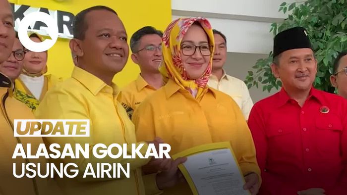 Bahlil Tegaskan Golkar Usung Airin Bukan karena Pidato Megawati