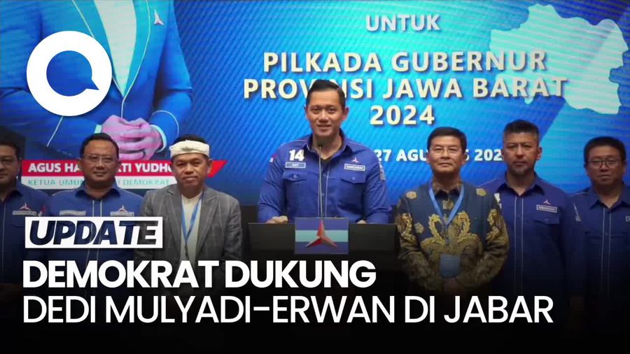 Demokrat Resmi Dukung Dedi Mulyadi-Erwan Setiawan di Pilgub Jabar