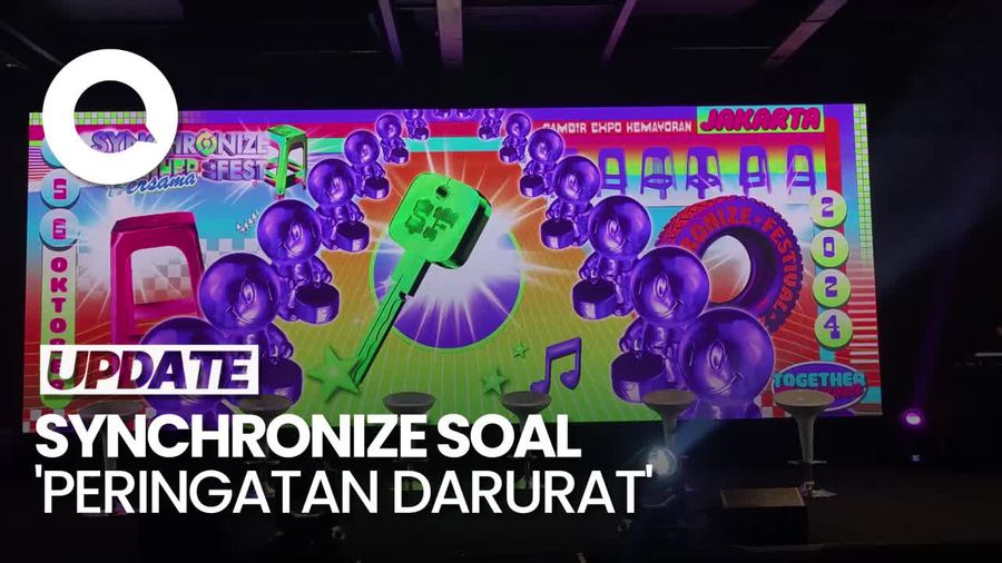 Synchronize Fest Tak Larang Musisi Gaungkan Peringatan Darurat