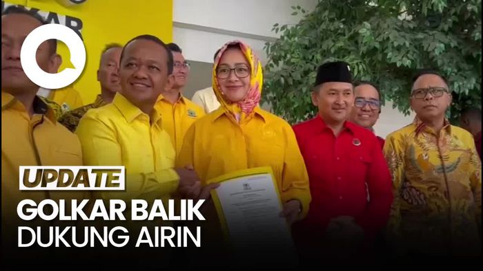 Batal Dukung Andra Soni, Golkar Balik Usung Airin-Ade di Banten