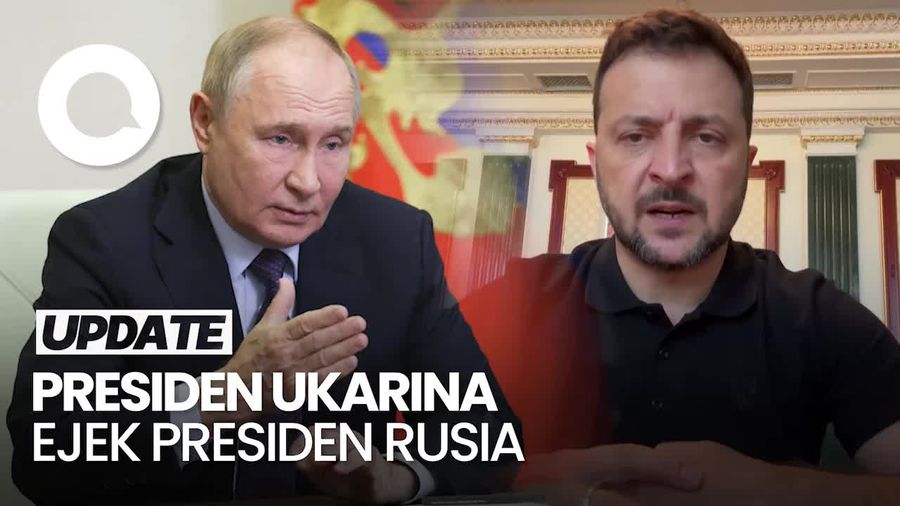Kala Zelensky Ejek Putin Pria Tua Berpenyakit