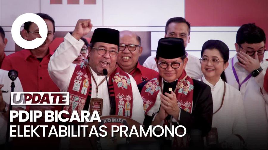 Nama Pramono Tak Ada di Survei, PDIP: Rakyat Percaya Pemimpin Berpengalaman