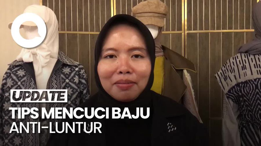Baju Dibuat dengan Pewarna Alami, Bagaimana Cara Mencucinya?