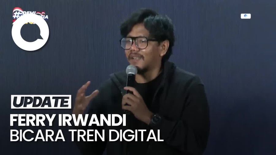 Bicara Tren Digital, Ferry Irwandi: Indonesia Punya Market yang Besar dan Aktif