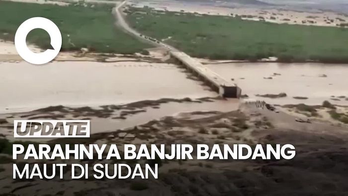 Tanggul Jebol Sebabkan Banjir Bandang di Sudan, 30 Orang Tewas