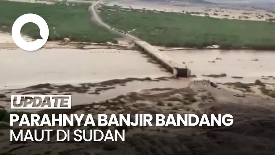 Tanggul Jebol Sebabkan Banjir Bandang di Sudan, 30 Orang Tewas