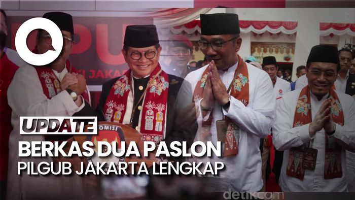 KPU DKI Nyatakan Berkas Pramono-Rano dan RK-Suswono Lengkap
