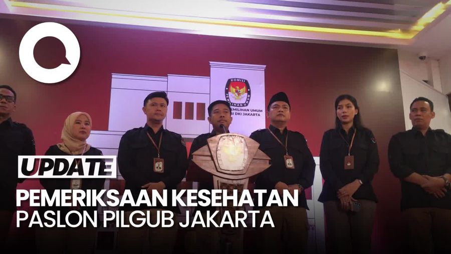 KPU Sebut Pramono-Rano Tes Kesehatan 30 Agustus, RK-Suswono 31 Agustus