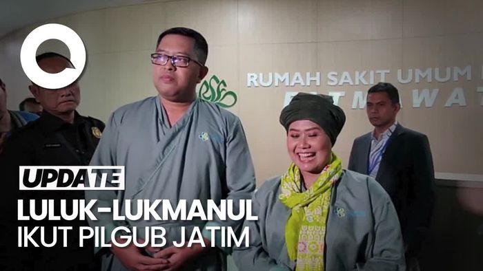 Luluk Nur Hamidah-Lukmanul Khakim Tes Kesehatan untuk Pilgub Jatim