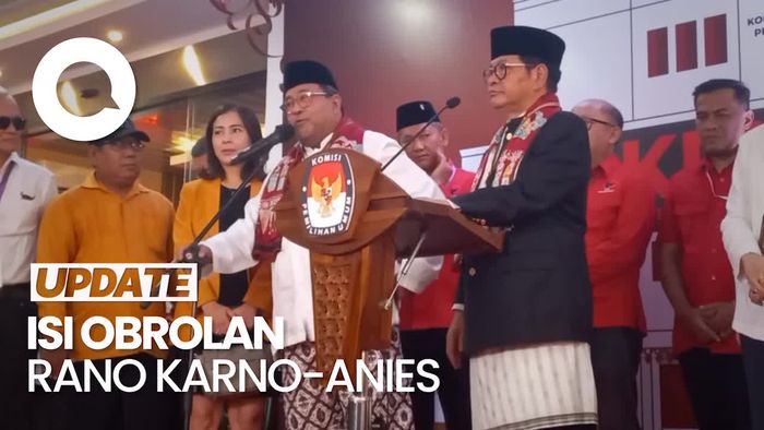 Rano Karno dan Anies Sempat Bahas soal Kabar Maju di Pilgub Jakarta