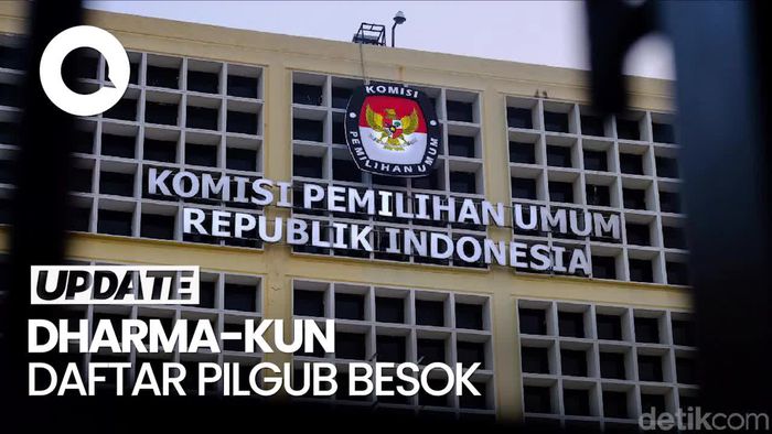 KPU Sebut Dharma-Kun Akan Daftar Pilgub Jakarta di Hari Terakhir