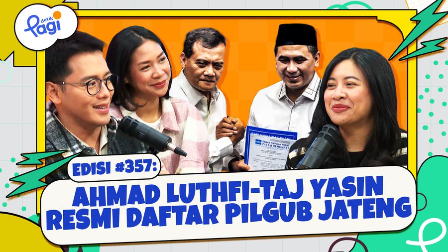 Ahmad Luthfi-Taj Yasin Resmi Daftar Pilgub Jateng