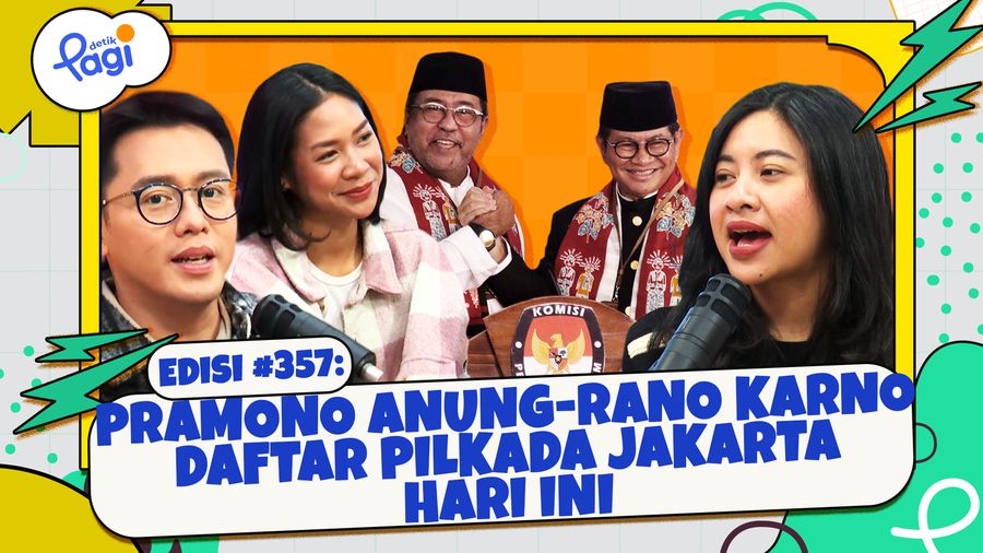 Pramono Anung-Rano Karno Daftar Pilkada Jakarta Hari Ini