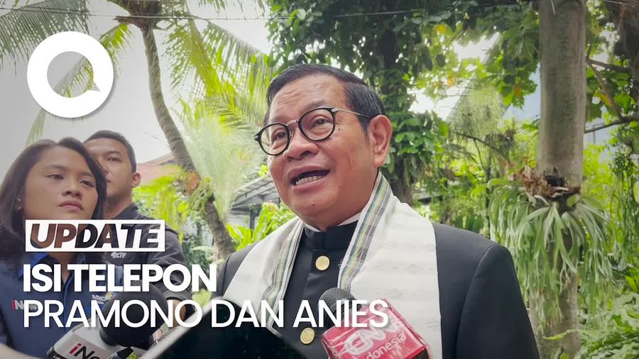 Pramono Sempat Telepon Anies Sebelum Daftar Pilgub Jakarta