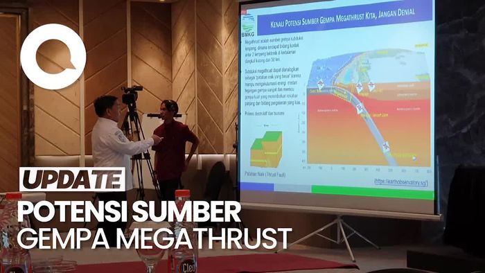 BMKG Jelaskan Terjadinya Megathrust yang Menyebabkan Tsunami