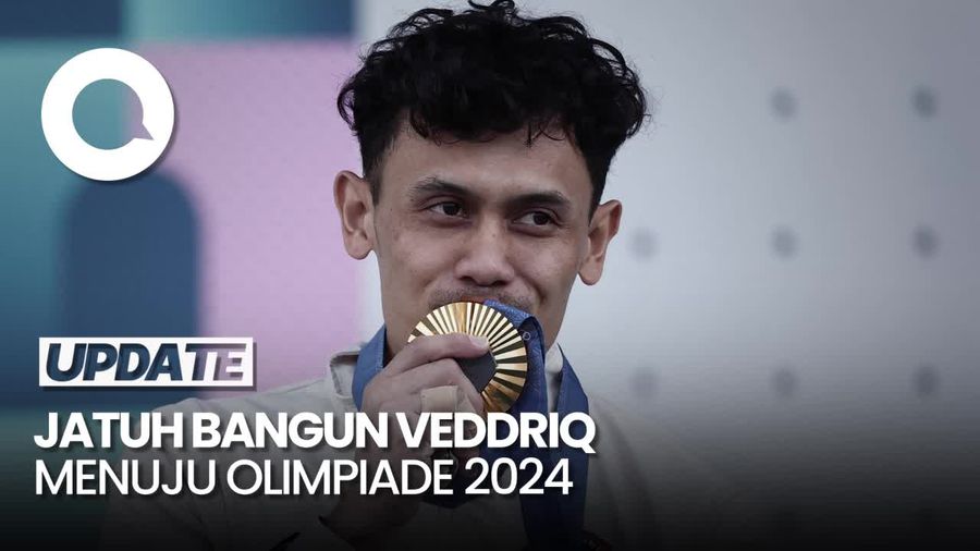 Jatuh Bangun Veddriq Leonardo Sebelum Sabet Emas Olimpiade 2024