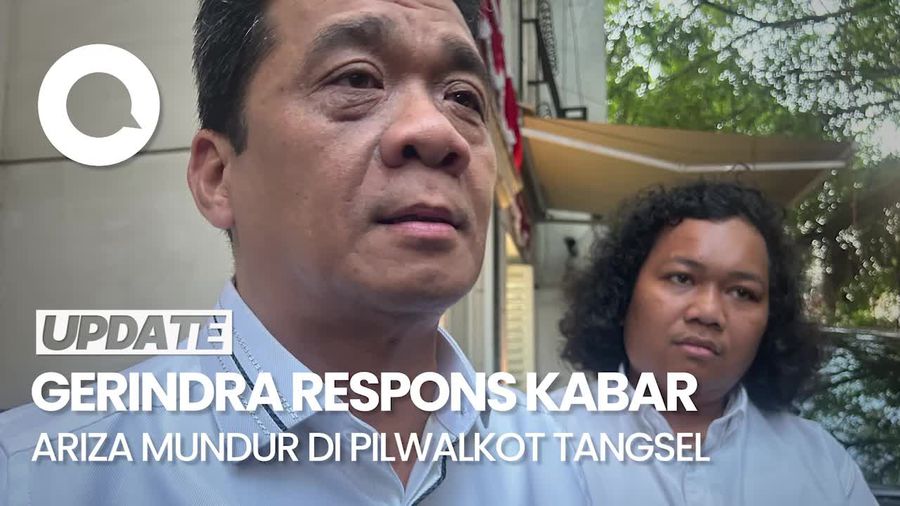 Kabar Riza Patria Mundur dari Pilwalkot Tangsel, Gerindra Bilang Gini