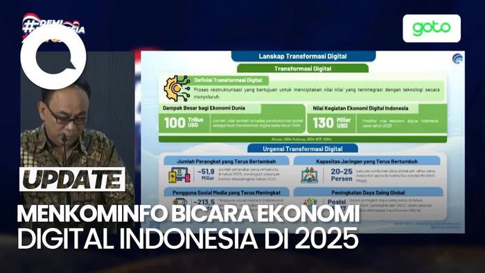 Menkominfo Prediksi Nilai Ekonomi Digital Indonesia Capai USD 130 M di 2025