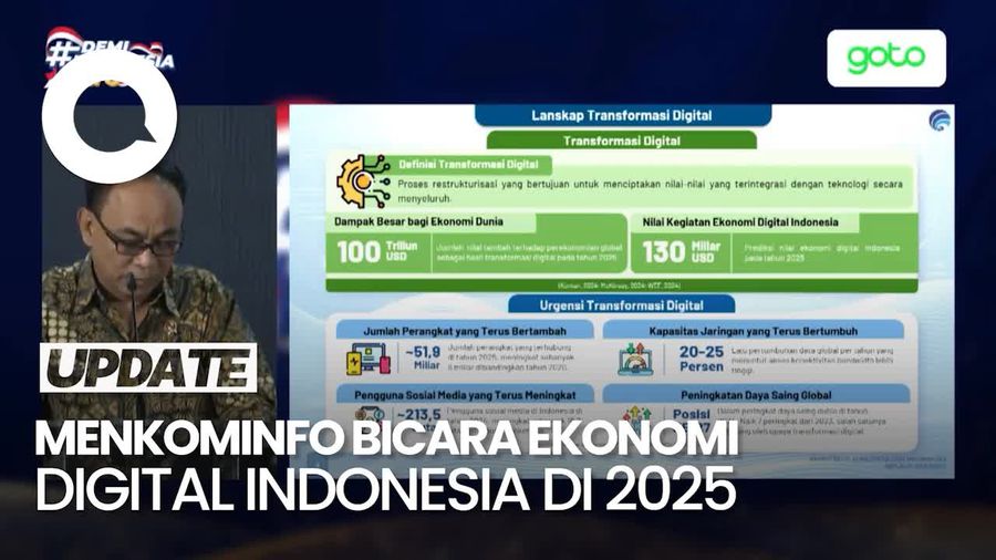 Menkominfo Prediksi Nilai Ekonomi Digital Indonesia Capai USD 130 M di 2025