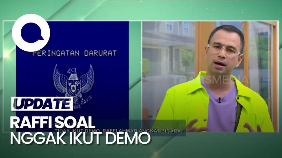 Raffi Ahmad Blak-blakan Alasan Nggak Ikut Demo Tolak Revisi UU Pilkada
