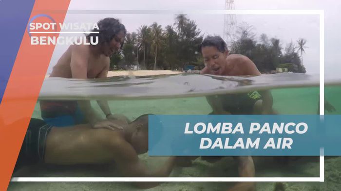 Adu Tangkas Lomba Panco di Dalam Air, Bengkulu