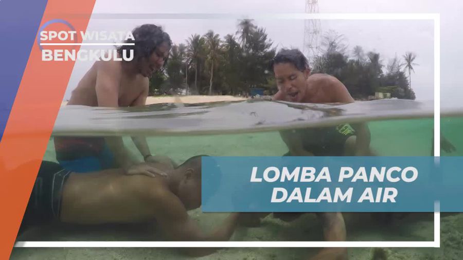 Adu Tangkas Lomba Panco di Dalam Air, Bengkulu