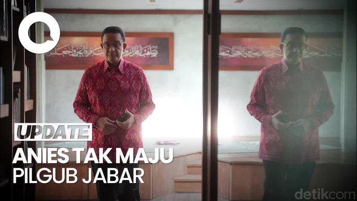 Anies Baswedan Dipastikan Tak Maju Pilgub Jabar