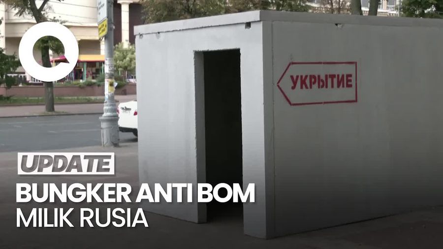 Rusia Sebar 60 Bungker Anti Bom Ukraina di Kursk
