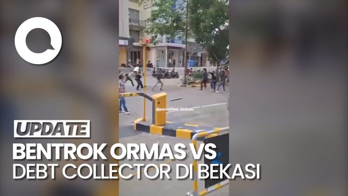Sederet Fakta Bentrok Ormas-Debt Collector di Bekasi gegara Penarikan Mobil