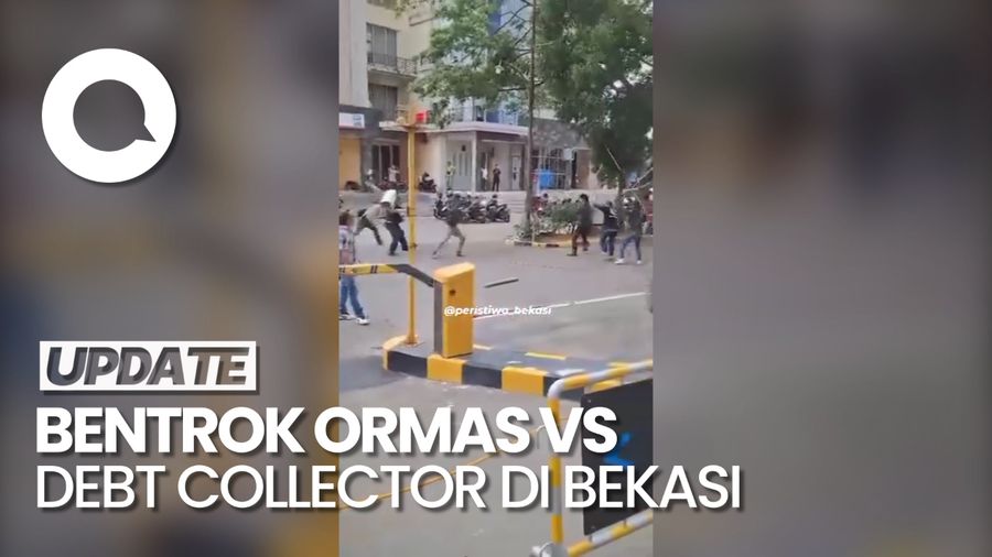 Sederet Fakta Bentrok Ormas-Debt Collector di Bekasi gegara Penarikan Mobil