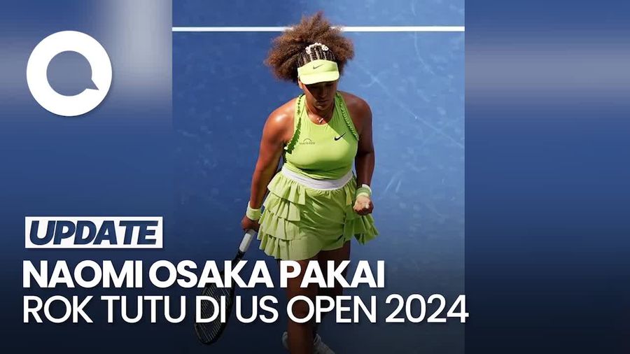 Gaya Nyentrik Naomi Osaka Curi Perhatian di US Open 2024