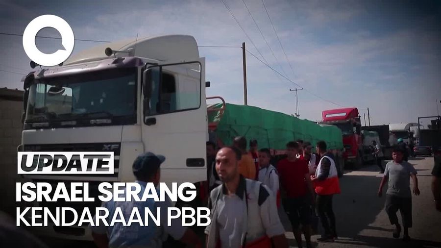 Israel Serang Konvoi PBB, Pengiriman Bantuan ke Gaza Terancam Disetop