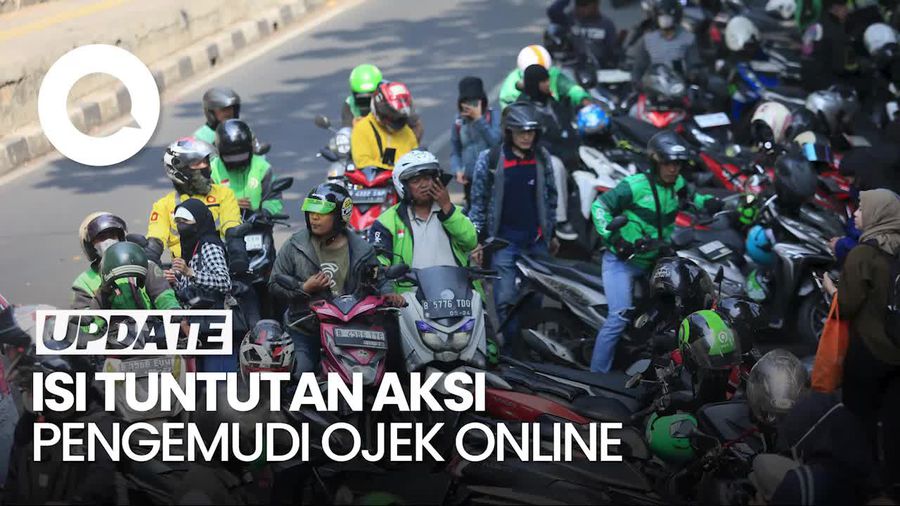 Ribuan Driver Ojol Siap Demo, Ini Isi Tuntutannya