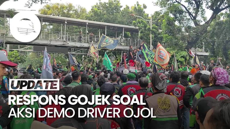 Ribuan Driver Ojol Demo, Gojek: Kami Terbuka dengan Aspirasi