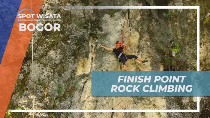 Perjuangan Menggapai Finish Point Rock Climbing Tebing Ciampea Bogor