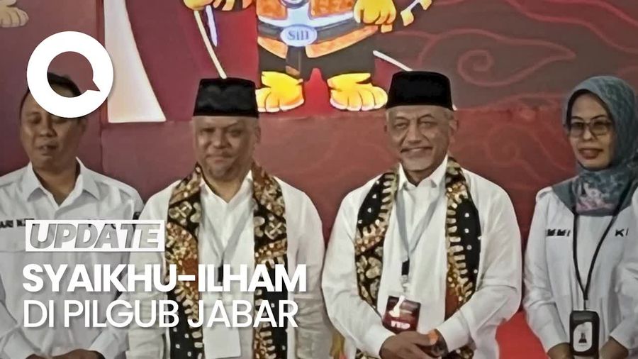 Ahmad Syaikhu-Ilham Habibie Resmi Daftar Pilgub Jabar 2024