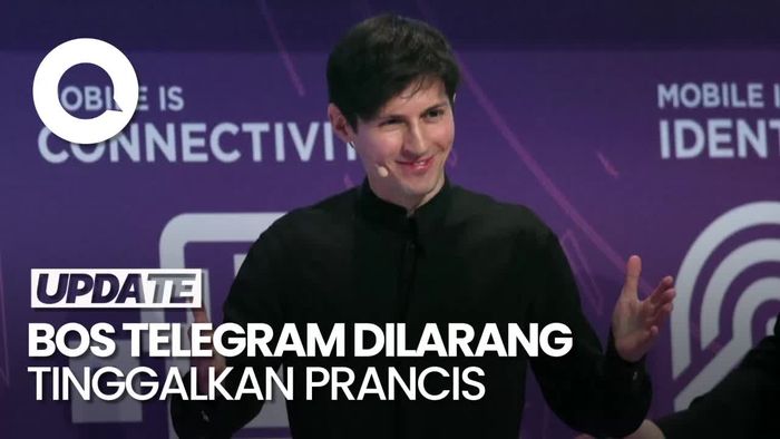 Bos Telegram Pavel Dibebaskan dengan Jaminan 5 Juta Euro