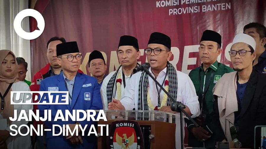 Sederet Janji Andra Soni-Dimyati Jika Menang Pilgub Banten