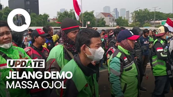 Massa Ojol Demo Besar-besaran Kamis Ini, Berikut Tuntutannya