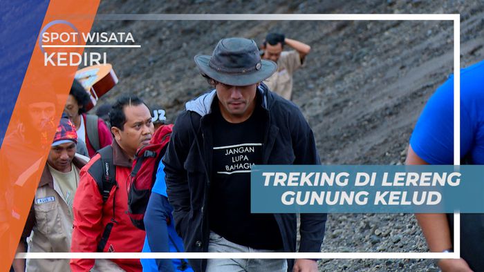 Menapaki Kaki di Setapak Lereng Gunung Kelud, Kediri