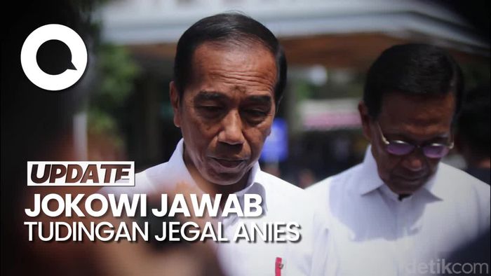 Jawaban Jokowi Dituduh Jegal Anies: Saya Bukan Ketua Partai