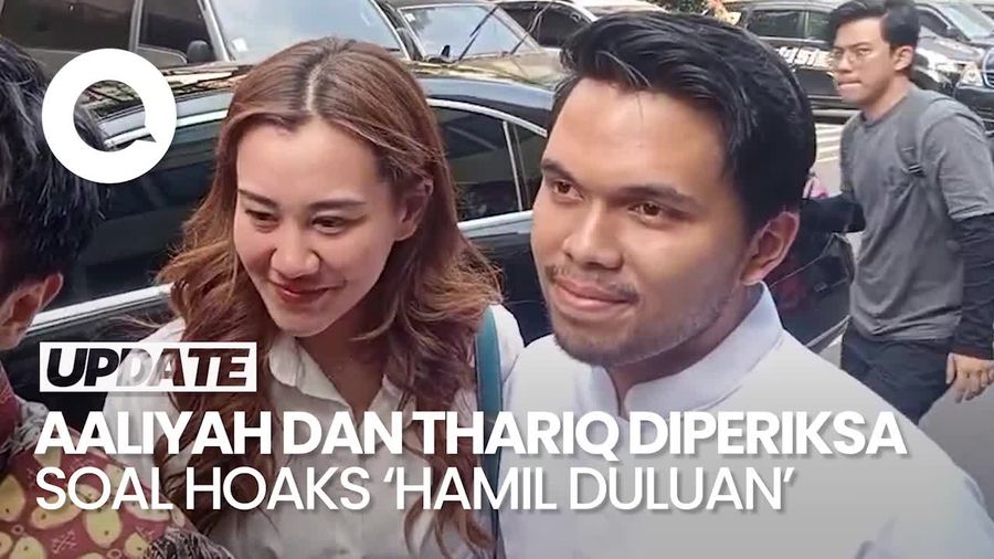  Aaliyah dan Thariq Hadiri Pemeriksaan Perdana soal Hoaks Hamil Duluan 